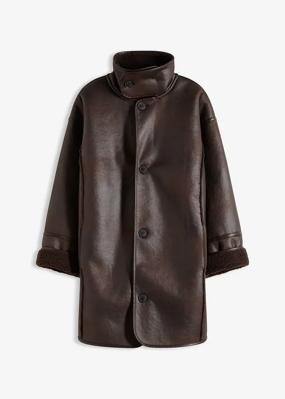 Veste en sherpa, bonprix