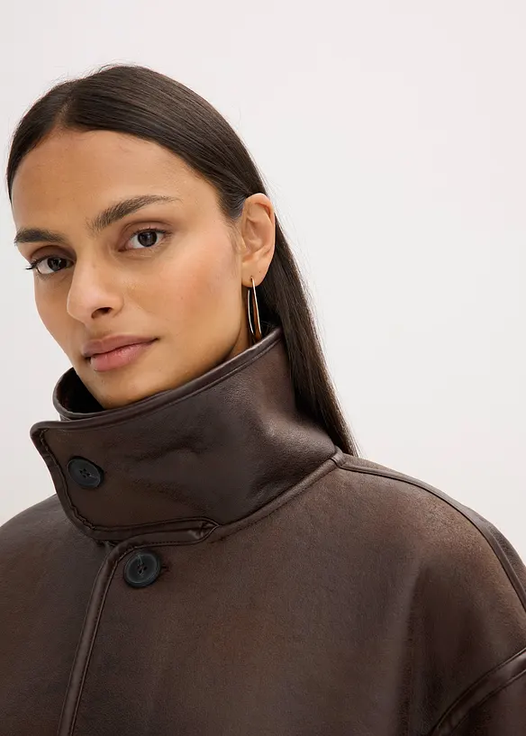 Veste en sherpa, bonprix