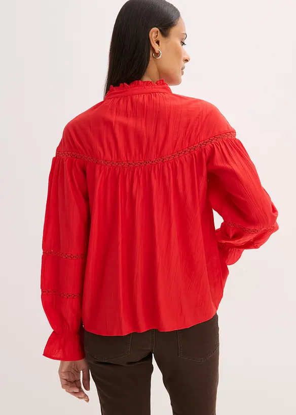 Blouse légère en viscose mélangée, bonprix