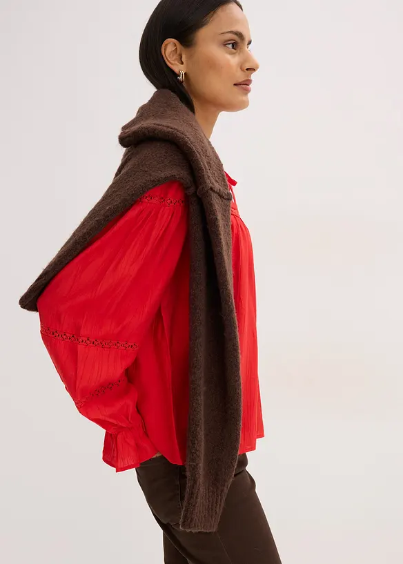 Blouse légère en viscose mélangée, bonprix