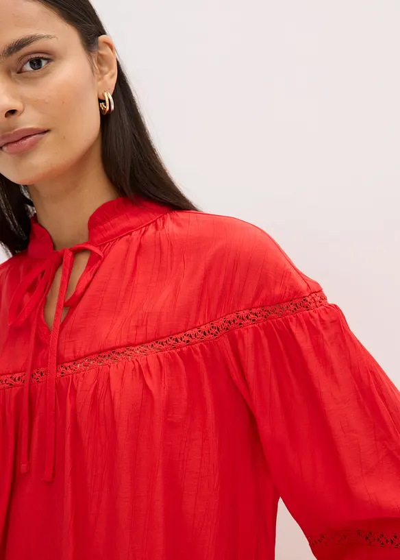 Blouse légère en viscose mélangée, bonprix