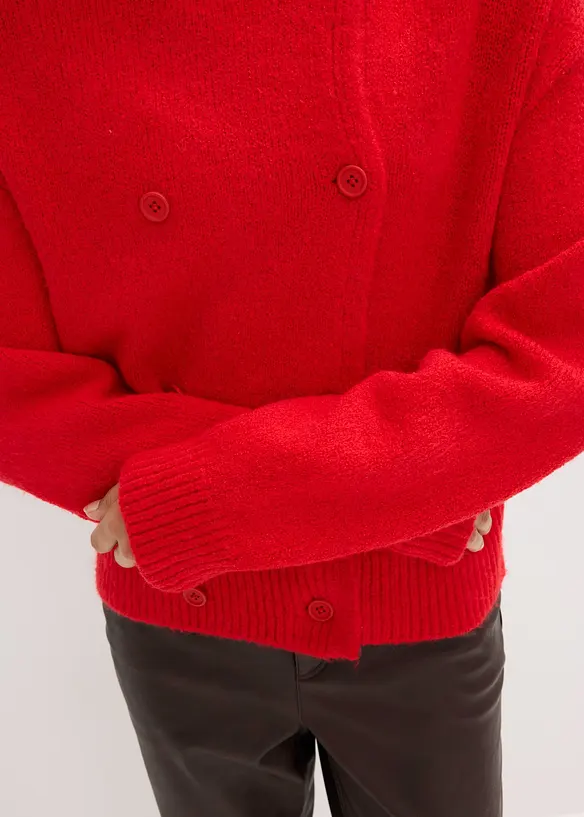 Gilet en grosse maille, bonprix