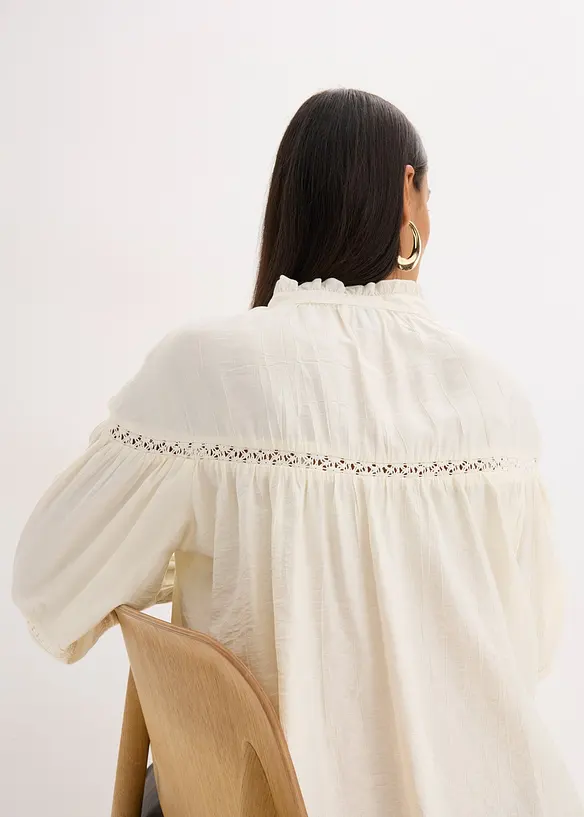 Blouse légère en viscose mélangée, bonprix