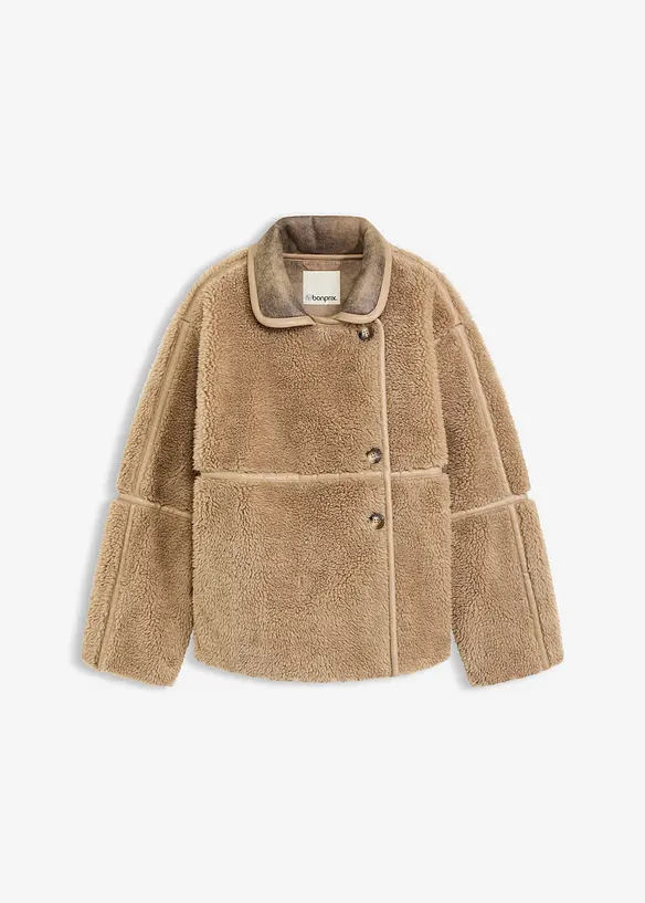 Veste en sherpa, bonprix