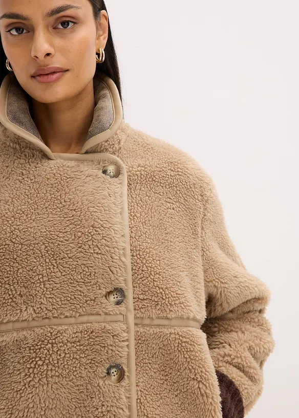 Veste en sherpa, bonprix