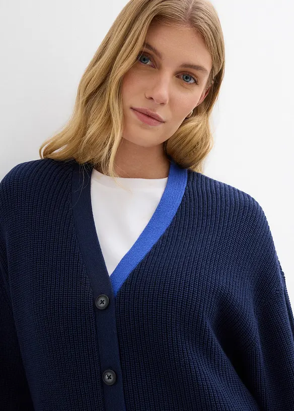 Cardigan 100% coton, bonprix