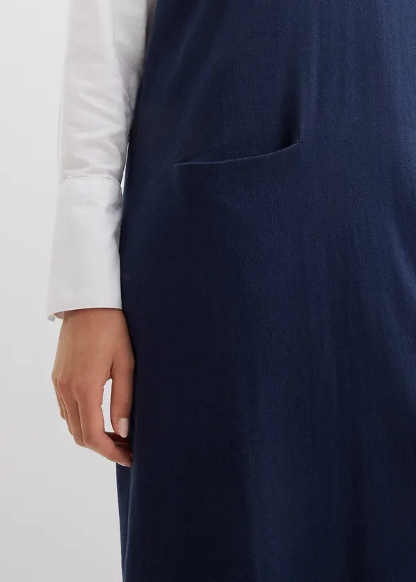 Robe en maille 100% coton, bonprix