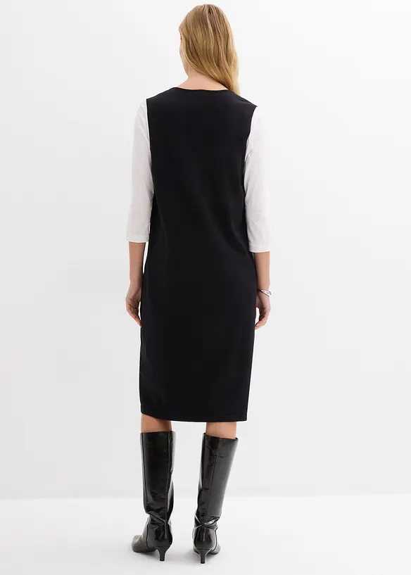 Robe en maille 100% coton, bonprix