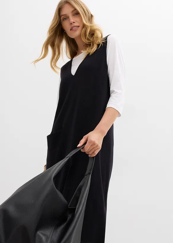 Robe en maille 100% coton, bonprix