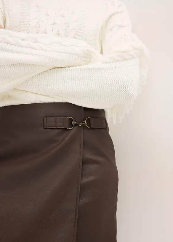 Jupe enduite, bonprix