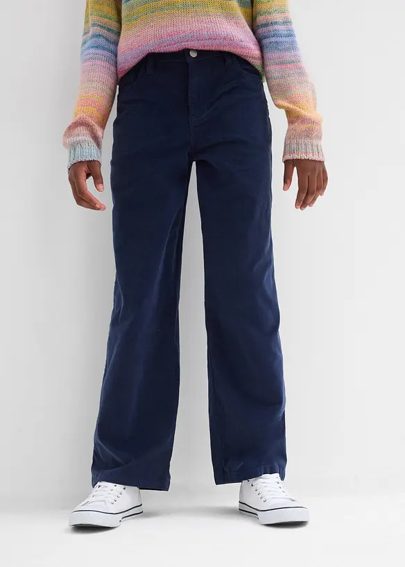 Pantalon en velours côtelé doux, bonprix