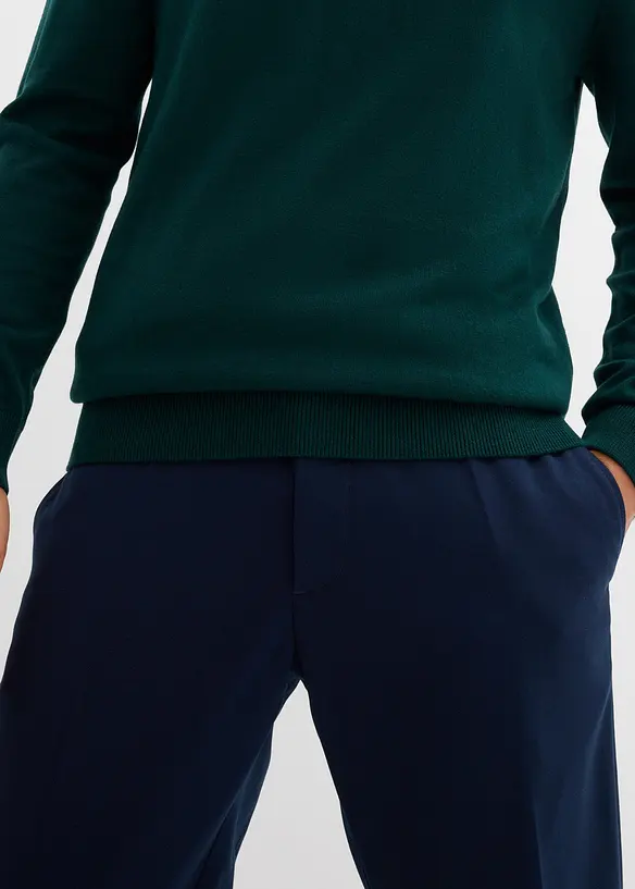 Pull en fine maille avec laine mérinos, bonprix