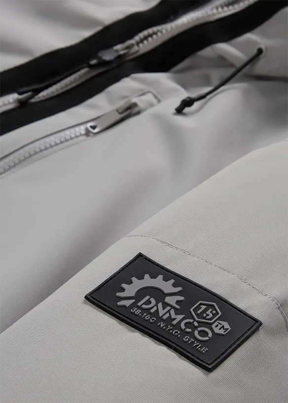 Blouson d’hiver à capuche et détails sportifs, bonprix