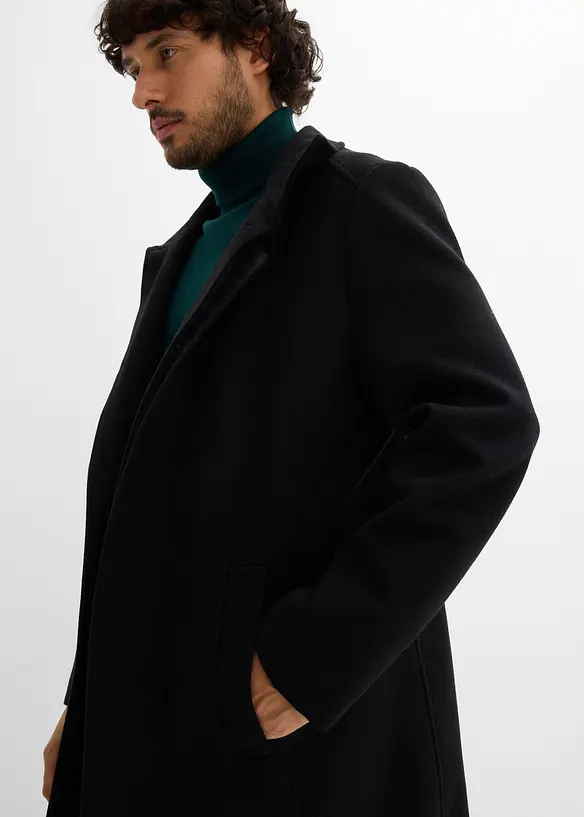 Manteau court aspect laine, bonprix