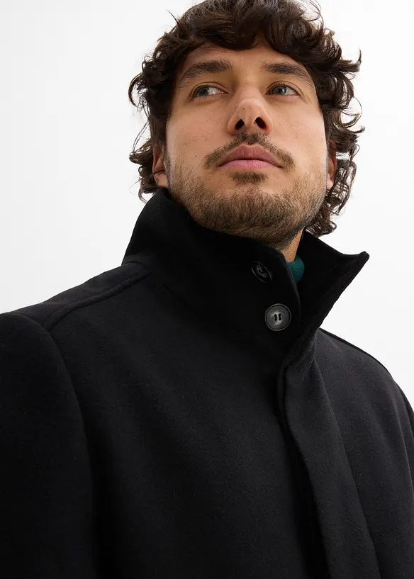 Manteau court aspect laine, bonprix