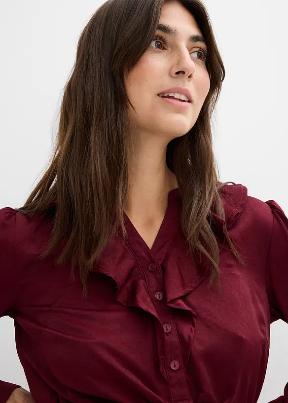 Blouse de grossesse en satin doux, bonprix