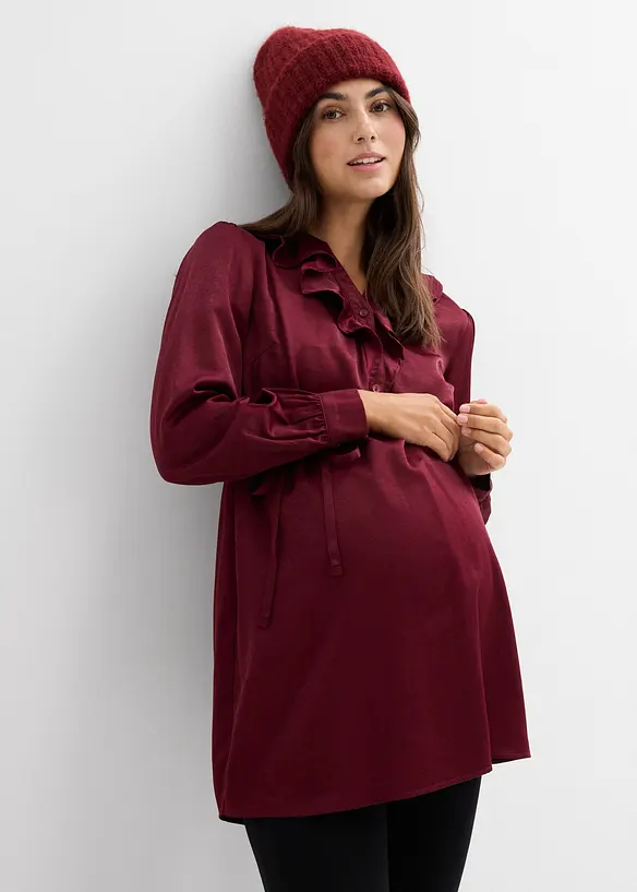 Blouse de grossesse en satin doux, bonprix