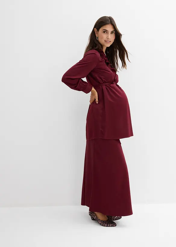 Jupe de grossesse en satin, bonprix