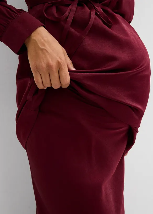 Jupe de grossesse en satin, bonprix