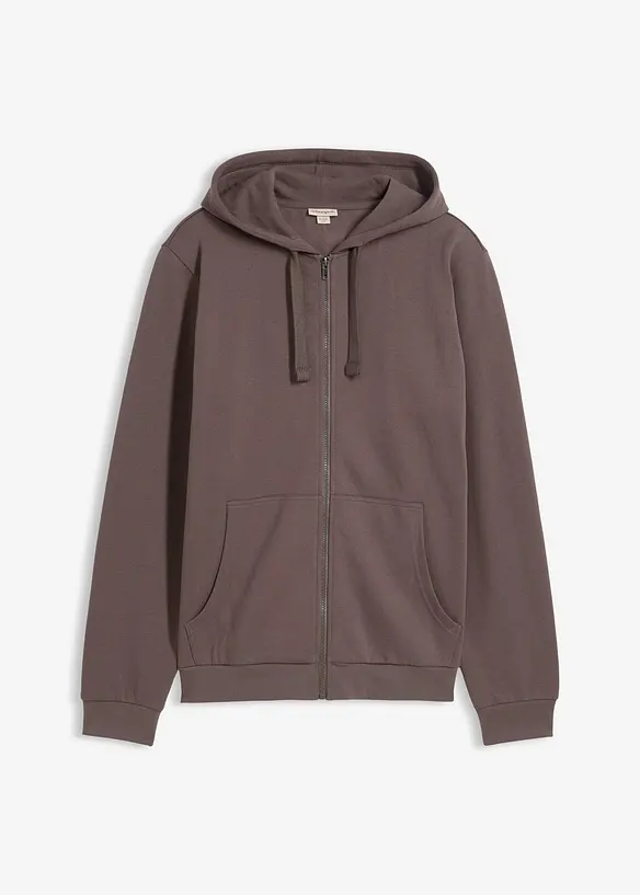 Sweat zippé à capuche, bonprix