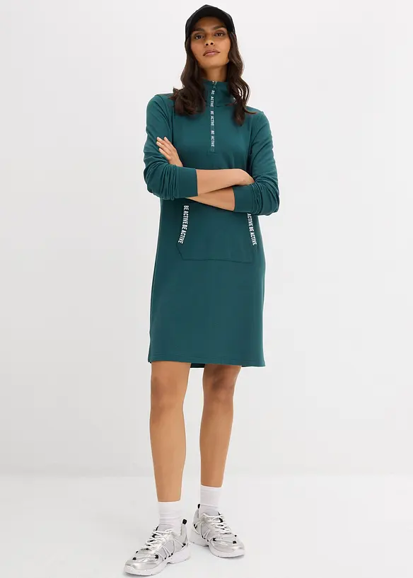 Robe molletonnée, bonprix