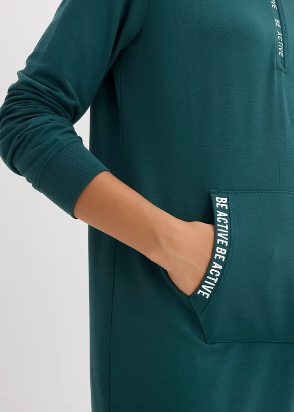 Robe molletonnée, bonprix