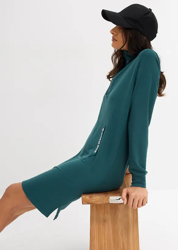 Robe molletonnée, bonprix