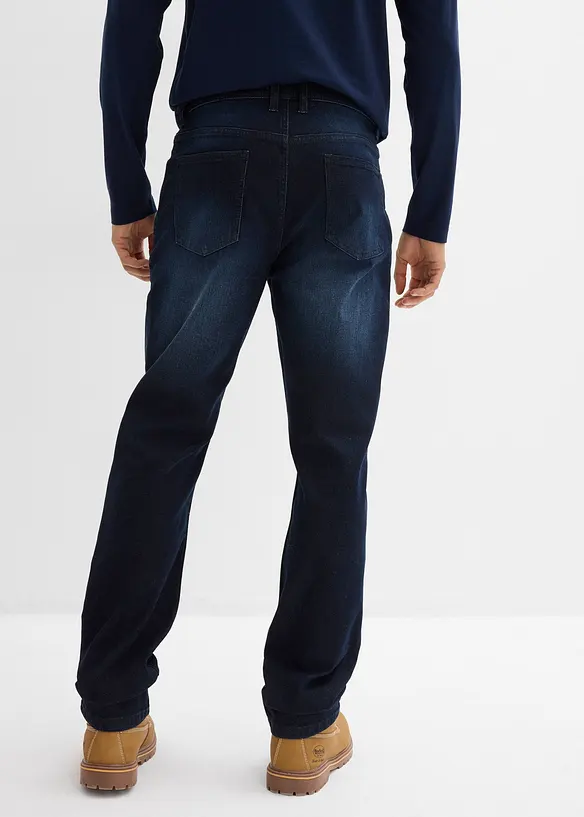 Jean droit extensible coupe confort, regular, bonprix