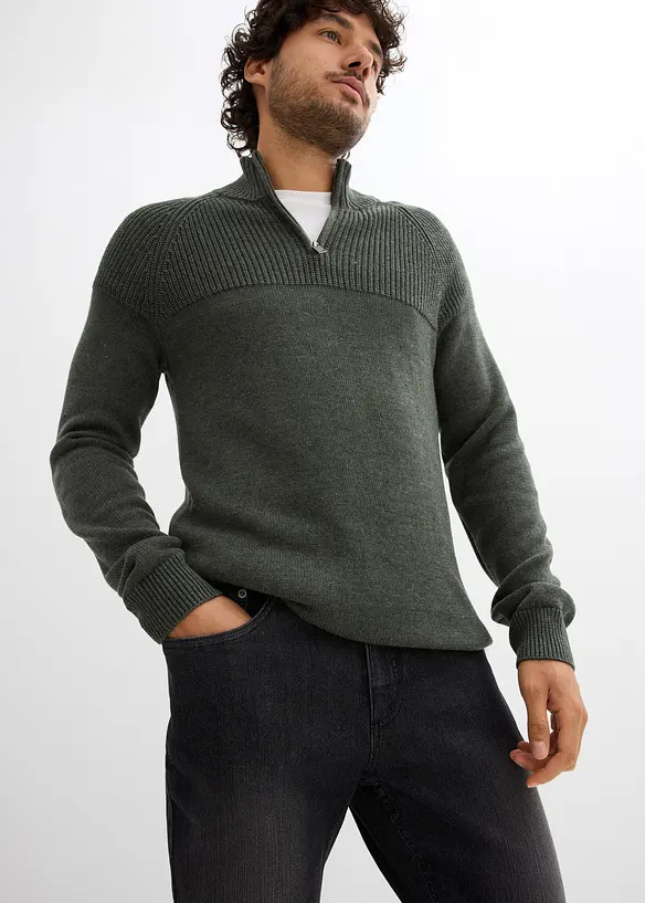 Jean slim extensible et léger, droit, bonprix