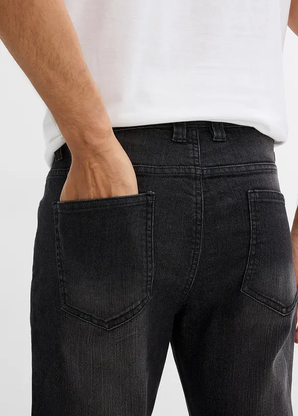 Jean slim extensible et léger, droit, bonprix