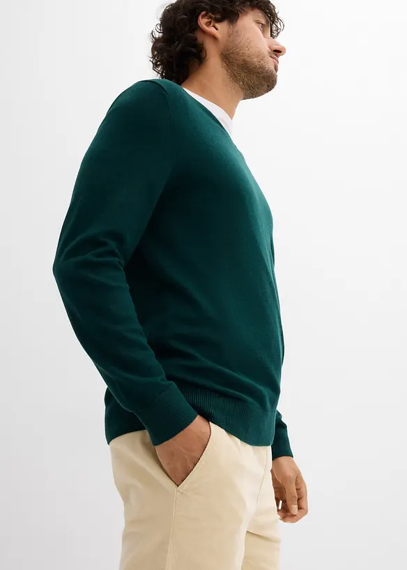 Pantalon jogger Regular en velours côtelé, droit, bonprix