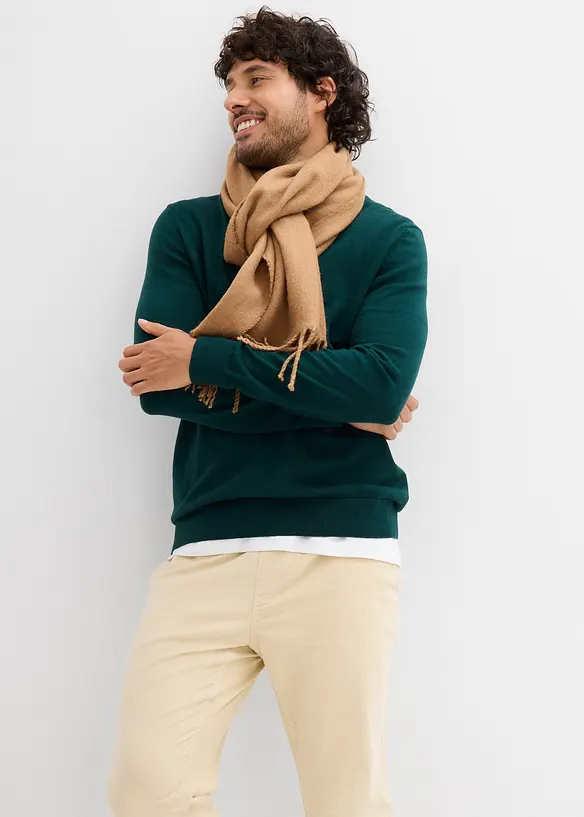 Pantalon jogger Regular en velours côtelé, droit, bonprix