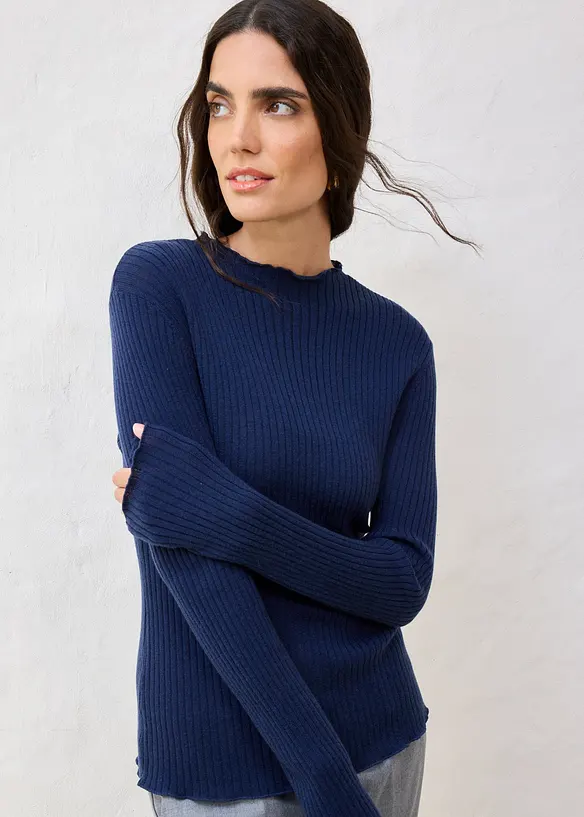 Pull en laine mérinos, bonprix