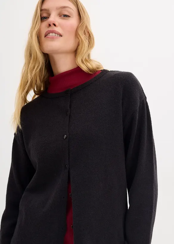 Gilet en fine maille, bonprix