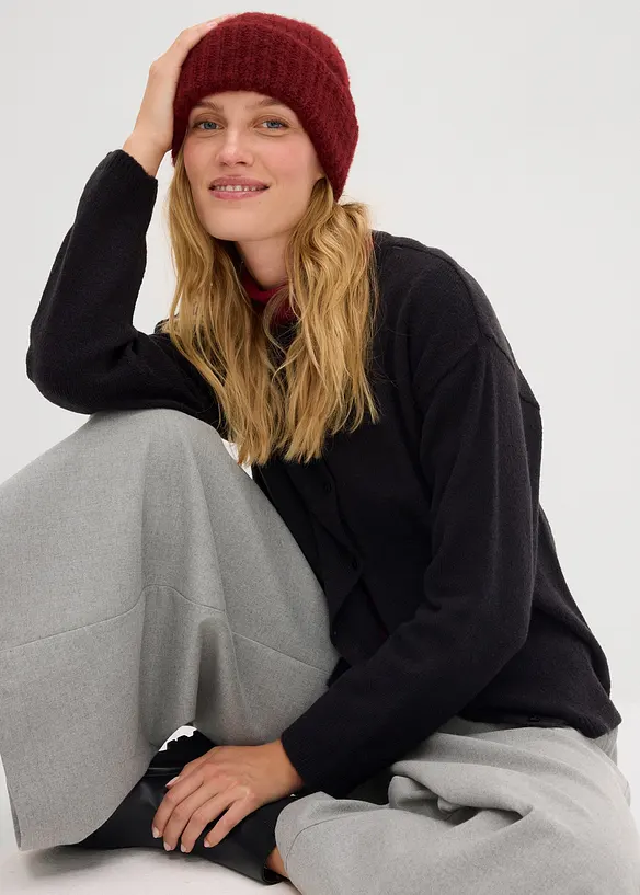 Gilet en fine maille, bonprix