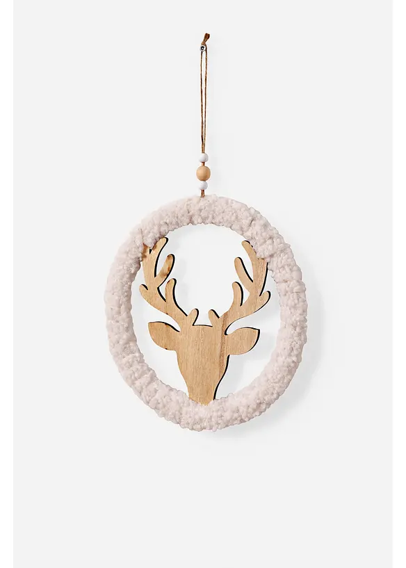 Couronne à suspendre avec tête de renne, bonprix