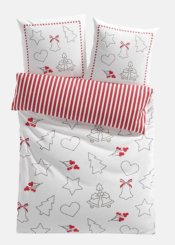 Parure de lit réversible motif Noël, bonprix