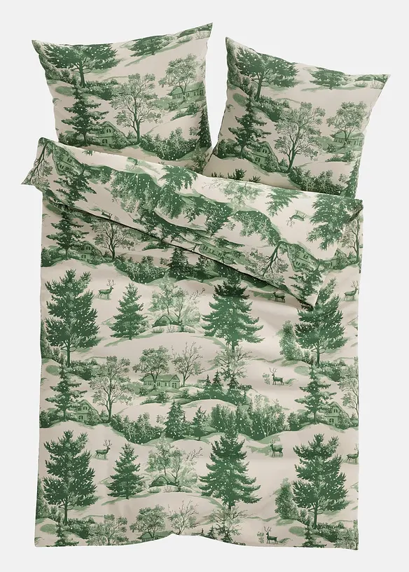 Parure de lit motif forêt, bonprix