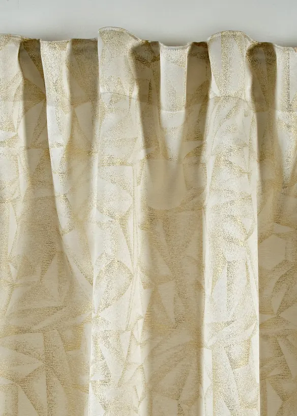 Rideau panneau en tissu brillant, aussi en XXL (1 pce), bonprix