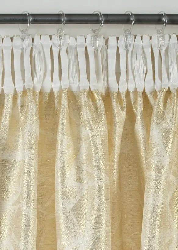 Rideau panneau en tissu brillant, aussi en XXL (1 pce), bonprix