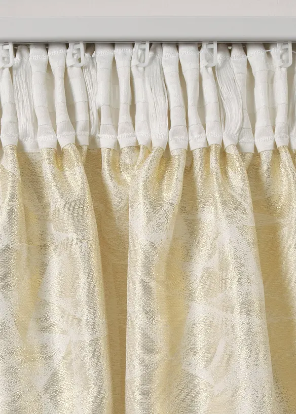 Rideau panneau en tissu brillant, aussi en XXL (1 pce), bonprix