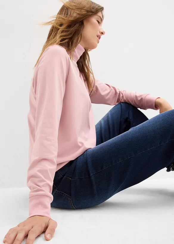 Pull thermique à col roulé, bonprix