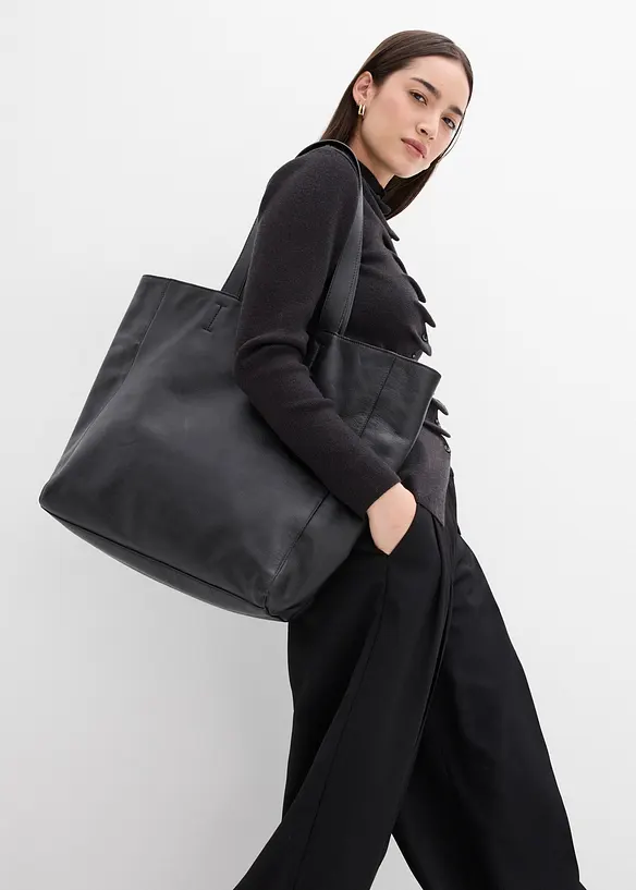 Gilet en fine maille de viscose mélangée, bonprix