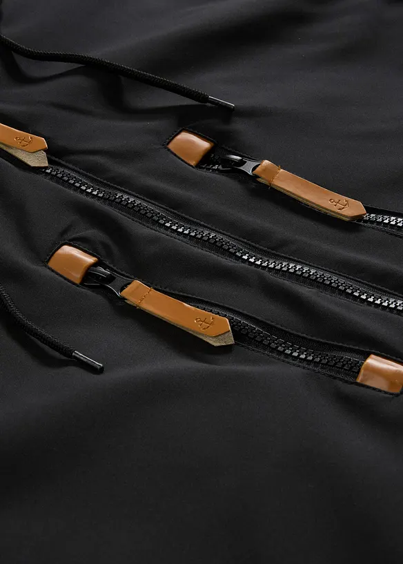 Parka d’hiver à capuche et détails enduits, bonprix