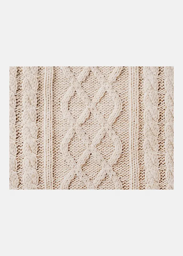 Paillasson avec un motif tricoté, bonprix