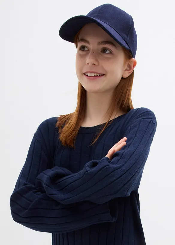 Robe en maille douce, viscose mélangée, bonprix