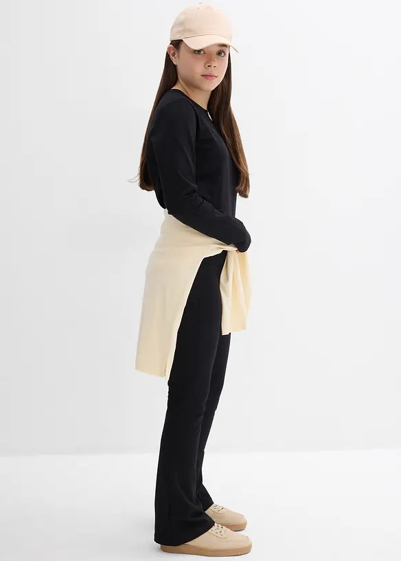 T-shirt manches longues et pantalon en jersey (ens. 2 pces), bonprix