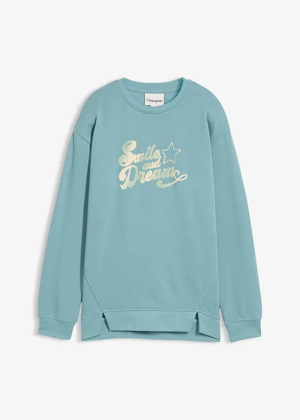 Sweat oversize 100% coton, bonprix