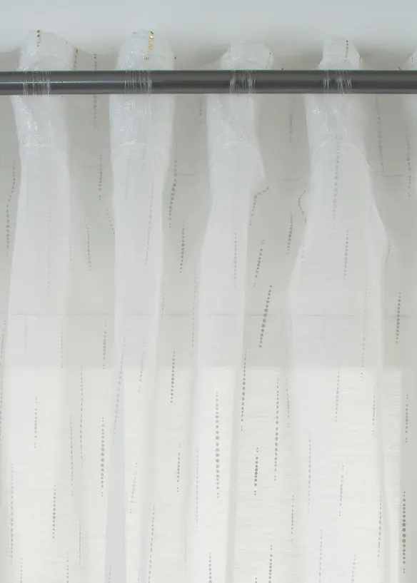 Voilage en batiste à imprimé brillant, aussi en XXL (1 pce), bonprix