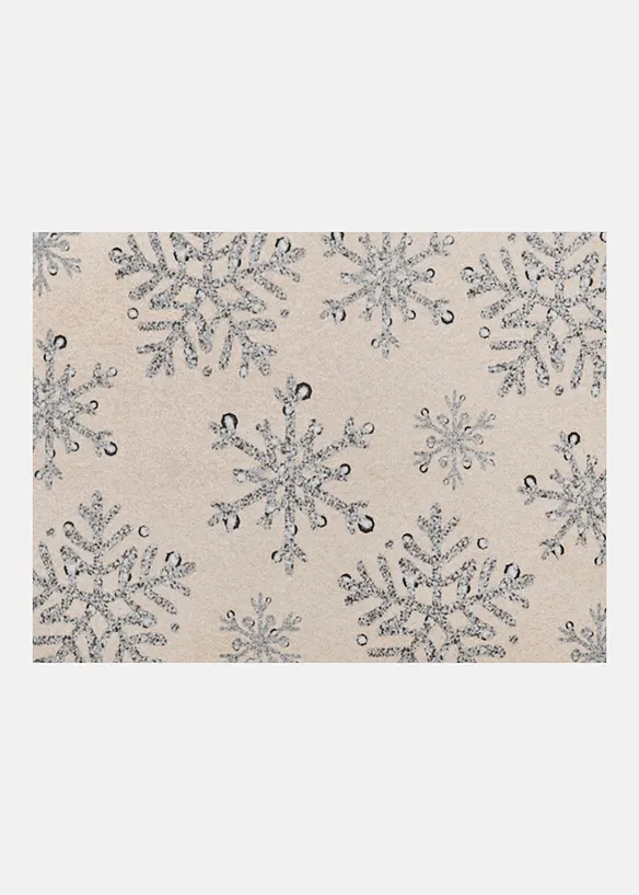 Paillasson avec motif de flocons de neige, bonprix